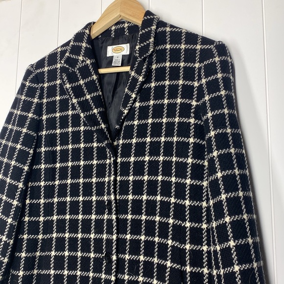 Talbots Wool Pea Coat Size 8 - Picture 2 of 8